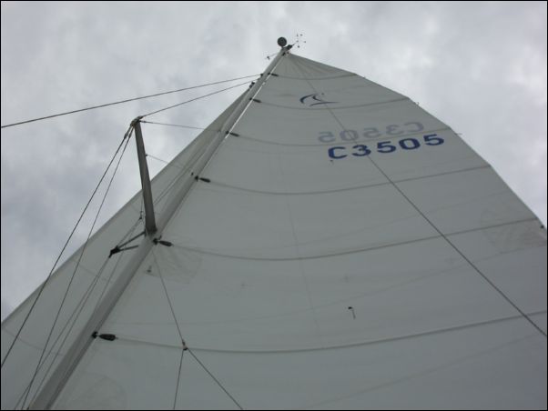 Under sail